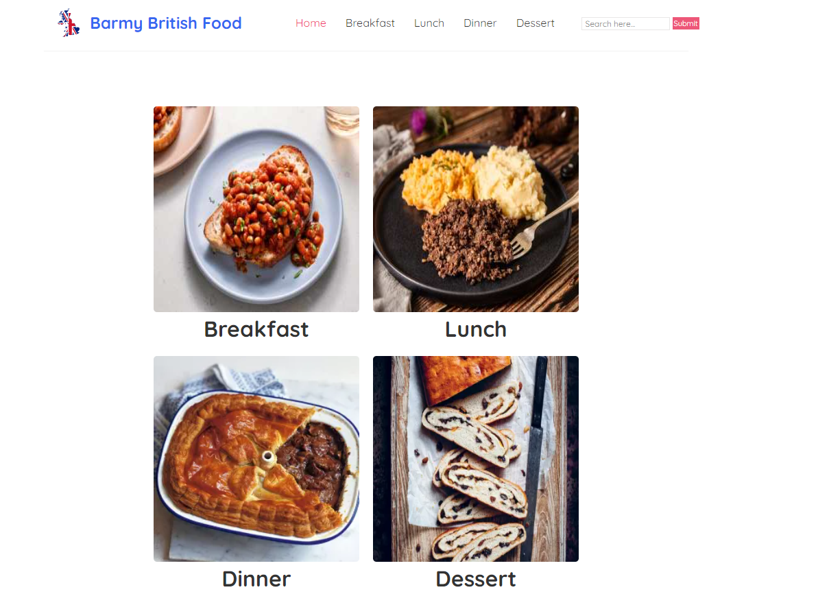 mockup website
